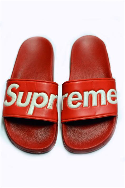 supreme sandals.